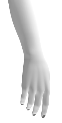 Free mockup tattoo arm